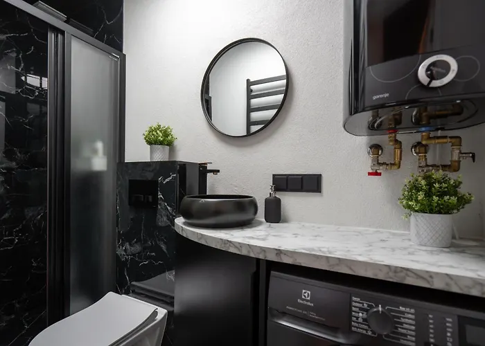 Black White Apartman Palanga